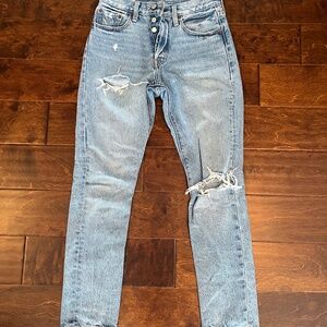 Levi 501 Skinny Jeans